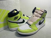 AIR JORDAN 1 RETRO HIGH OG エア ジョーダン 1 レトロ VOLT 国内正規 US12 未使用 555088-702_画像1