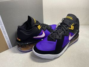 NIKE LEBRON XIII LOW レブロン 18 ロー LAKERS レイカーズ US10 国内正規 未使用 CV7562-003