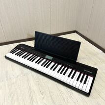 ●【売り切り】★現状品★Roland ローランド GO:PIANO 電子ピアノGO-61P 2018年製 61鍵盤 電子キーボード ピアノ 鍵盤楽器 楽器 機材 音楽 _画像3