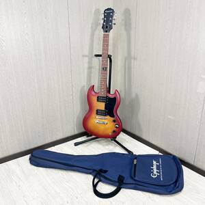 ◇【売り切り】★美品★Epiphone エピフォン SG Special VE (Satin E1) SGスペシャル VWHCS 19112350060 エレキギター ソフトケース 楽器 