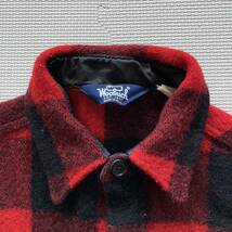 80s WOOLRICH ウールリッチ CPOジャケット ウールシャツ ブロックチェック L_画像5