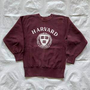 90s Champion チャンピオン USA製 HARVARD ハーバード大学 リバースウィーブ スウェット トレーナー M