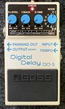 BOSS ボス　DD-5 Digital Delay デジタル ディレイ　通電確認_画像2