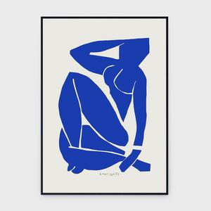 Henri Matisse Blue Nude III 1952 ヘンリ・マティス アートポスター ビンテージポスター モダンアート ポートレート インテリア ブルー