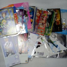 アイドルマスターSideM グッズセット A6クリアファイル イラストカード チケット風クリアカード 特典 ナンジャタウン POP ポストカード_画像1