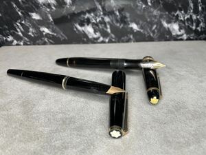 モンブラン 万年筆 ペン先14C 585 MONTBLANC マイスターシュテュック 