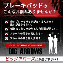 在庫処分 フィットシャトル GG7 GG8 GP2 シャトル GK8 GK9 CR-Z ZF1 ZF2 フロント ブレーキパッド NAO シム グリス付 純正交換推奨パーツ_画像3