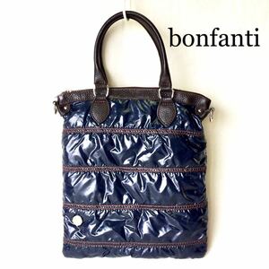 bonfanti ボンファンティ トートバッグ キルティング バッグ 綿入 ITALY