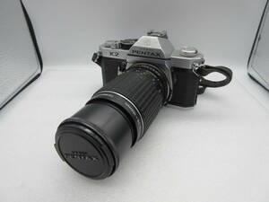 62851 PENTAX K2 SMC PENTAX 1:1.2/50 PENTAX-M ZOOM 1:4 75-150mm 一眼レフフィルムカメラ 動作未確認