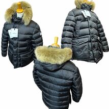 Lサイズ【未使用】MONCLER CLUNY クルーニー TG3　ブラック　黒色　正規品　◆定価37.4万円◆　人気ダウンジャケット_画像3