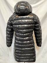 Sサイズ【未使用】MONCLER MOKA モカ TG0　ブラック　黒色　正規品　◆定価35万円◆　大人気ロングコート ダウンジャケット_画像2