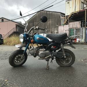 中古 ジャンク オートバイ HONDA BA-AB27型 モンキー Z50JY R-134 R134 不動 現状渡し 部品取り 博多区 金の隈 引取限定