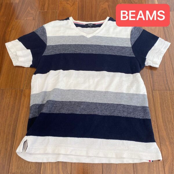 シャツ ボーダー　BEAMS HEART Mサイズ