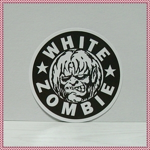 防水ステッカー・シール【ホワイト ゾンビ、WHITE ZOMBIE、ヘヴィメタル ロックバンド】B166