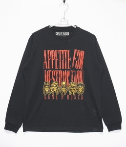 即決■★ガンズ・アンド・ローゼズ Guns N' Roses★■ロンT：SIZE=L