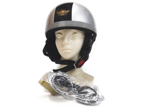 即決■★PIAS★■PH-10 VINTAGE TYPE HELMET ゴーグル付き