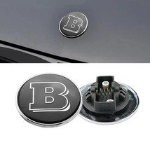 送料込みBRABUS ブラバス MercedesBenz メルセデス ベンツ ボンネット バッチ エンブレム 直径約56mm w213w463w212w205w204_画像1