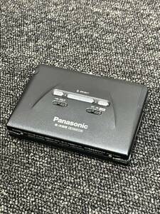 Panasonic パナソニック S-XBS重低音搭載 ポータブルカセットプレーヤー RQ-S40 BLACK 現状品