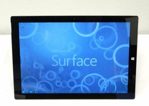 5981 現状売切り④☆ Microsoft Surface Pro3 Model 1631 Core i5-4300U 1.90GHz 4GB SSD 128GB Win8.1 タブレット 初期化済み サーフェス