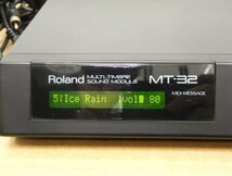 5862 ジャンク☆ Roland MT-32 MIDI 音源モジュール サウンドモジュール ローランド DTMDAW機材多数出品中_画像3