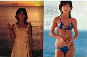 S3270 shining star 1979 year Showa era 54 year swimsuit bikini Ooba Kumiko Yamaguchi Momoe mulberry ... Yagami Junko . rice field ... Shibata .. Saijo Hideki Matsuyama Chiharu Sakura rice field .. Alice 