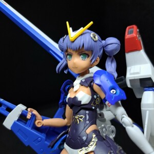 完成品 30ms V2アサルトバスターガンダムイルシャナ オマケスタンド付き