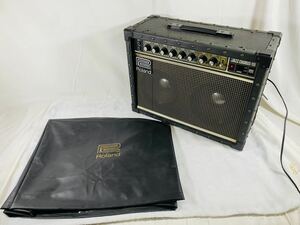 Roland ローランド JAZZ CHORUS-55 JC-55 ギターアンプ 簡易動作確認済み 現状品　純正カバー付き