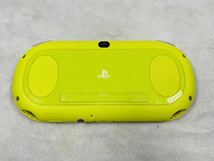 SONY PlayStation Vita 本体 PCH-2000 ライムグリーン ソニー プレイステーションヴィータ PSVITA 簡易動作確認　現状品_画像4