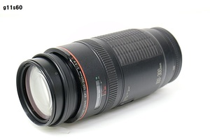 G11s60 レンズ CANON ZOOM LENS EF 100-300mm F5.6 L 一眼レンズ 動作未確認 60サイズ
