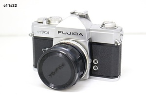 O11s22 Fujica ST701 F1.8/55 カメラ シャッター○ レンズボディから外れず その他動作未確認 60サイズ