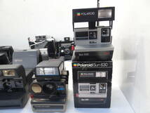 Z553E Polaroid 23台 Polaroid 1200FF/Sun630LMP 箱付き/Sun635QS/Onestepclauseup/640 大量 ジャンク まとめ売り　_画像9