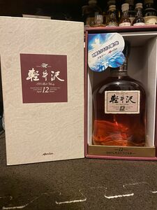 未開栓 メルシャン 軽井沢 貯蔵12年 100％モルトウイスキー 700ml 箱付き