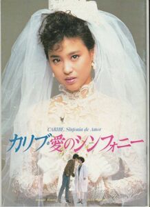 パンフ■1985年【カリブ・愛のシンフォニー】[ B ランク ] 鈴木則文 松田聖子 神田正輝 峰竜太 仲谷昇 浜田朱里 中島ゆたか 宍戸錠