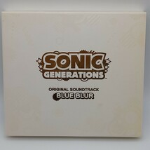 C-0740★中古CD 3枚組 ステッカー付★SONIC GENERATIONS OST BLUE BLUR　ソニック・ジェネレーションズ ゲーム音楽_画像1