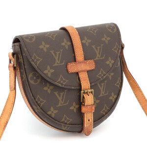 ポケットベタなし ルイヴィトン LOUIS VUITTON モノグラム シャンティPM ショルダーバッグ 斜め掛け ポシェット レディース M40646