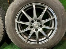 ハリアー60系　グッドイヤー　アイスナビSUV　225/65R17　アルミホイール付きセット　4本　5H/7J　ET38/114.3　スタッドレス_画像6