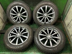 フォレスター　深溝　ヨコハマ　アイスガードIG60　215/60R17　アルミホイール付き　4本　7J　ET48/5H　114.3　スタッドレスタイヤ　