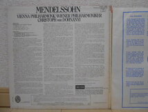 英DECCA SXDL-7500 ドホナーニ VPO メンデルスゾーン 交響曲第4番 オリジナル盤_画像3
