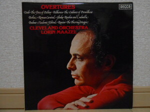 英DECCA SXL-6782 マゼール OVERTURES オリジナル盤