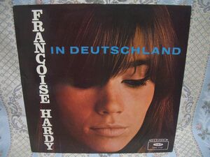 【LP】FRANCOISE HARDYフランソワーズアルディ DEUTSCHLAND 60sフレンチポップ☆イエイエガール４カ国語編集盤 独VOGUE1966初回盤!!!★