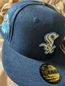 新品　NEW ERA　59FIFTY　CHICAGO WHITE SOX　Side Patch　MLB　7-5/8 60.6