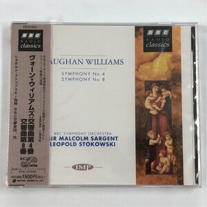 ☆未開封 ヴォーン・ウィリアムズ 交響曲第4/8番 ストコフスキー BBC交響楽団 他 BBC RADIO classics CRCB-6041 CD