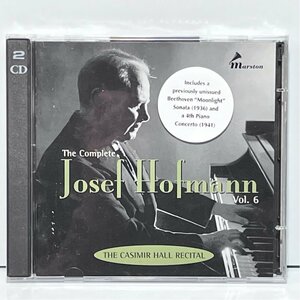 ☆未開封 The Complete Josef Hofmann, Vol.6 ヨゼフ・ホフマン Marston 2CD