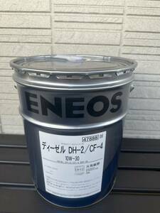 【送込6,980円】ＥＮＥＯＳ ｏｒ 出光 ディーゼルオイル ＤＨ-２ １０Ｗ-３０ ２０Ｌ缶