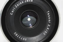 【極上美品】Carl Zeiss Jena Tessar 50mm F2.8 カールツァイス イエナ テッサー ゼブラ M42 マウント #L117_画像6