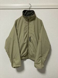 00年製 patagonia パタゴニア ナイロンジャケット ブルゾン コロンビア製 ベージュ サイズM☆90s エスケープ インファーノ フュージョン