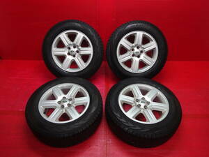 ランドローバー フリーランダー2純正17インチホイール 4本 7.5J +55 5H 108 YOKOHAMA iceGUARD G075 225/65R17 スタッドレスタイヤ