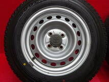 ★2本イボ付き★ トヨタ プロボックス純正14インチホイール 4本 5J 4H 100 GOODYEAR 155/80R14 88/86N LT スタッドレスタイヤ サクシード_画像4