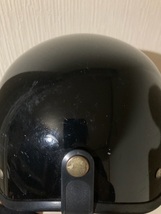 中古　ハーフヘルメット　ヘルメット　半キャップ　バイクヘルメット　黒　　原付バイクハーフヘルメット　半帽_画像5