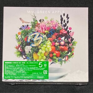 新品未開封 Mrs.GREEN APPLE アルバム 5(初回盤)CD DVD ミセスグリーンアップル